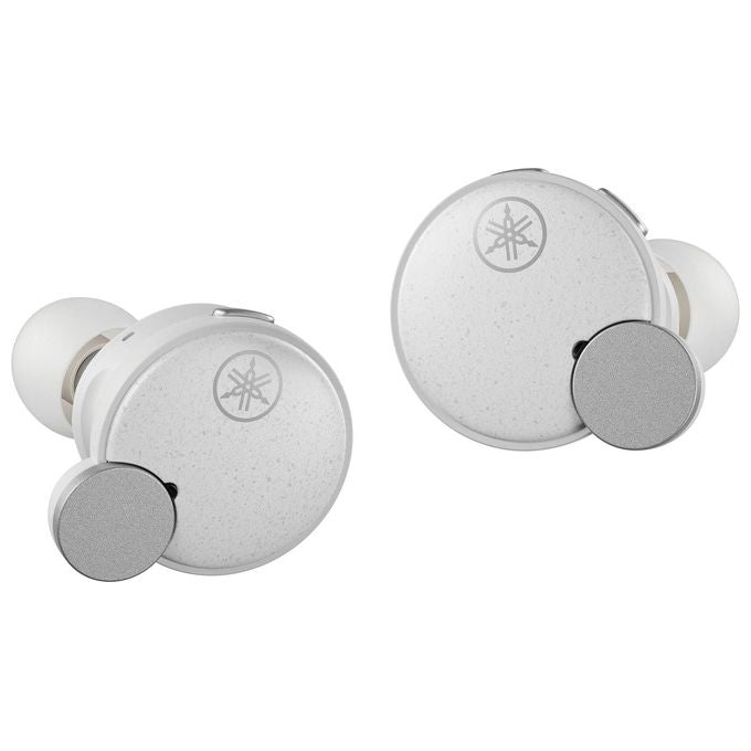 Yamaha TW-E7B Auricolari In-Ear True Wireless Bluetooth con Cancellazione Attiva del Rumore e Listening Optimize Bianco