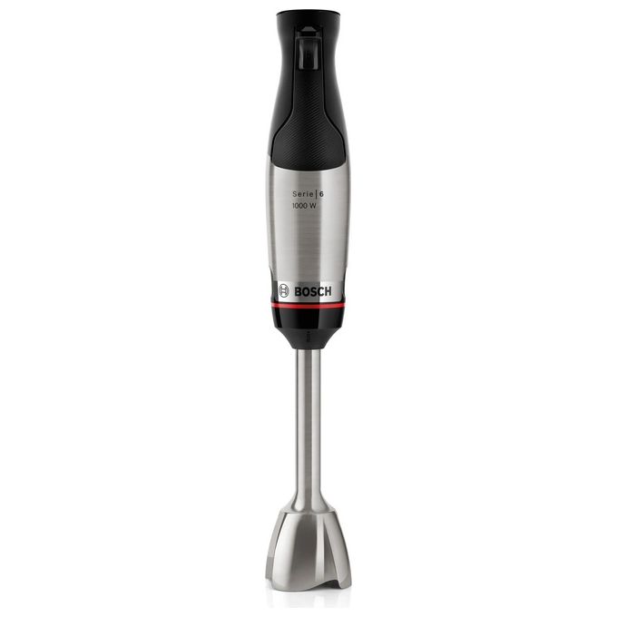 Bosch Serie 6 MSM6M610 Frullatore ad Immersione 1000W Nero-Acciaio Inossidabile