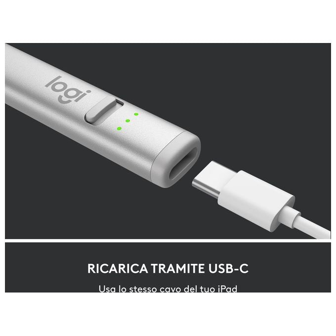 Logitech Crayon Penna Per Pda 20gr Argento