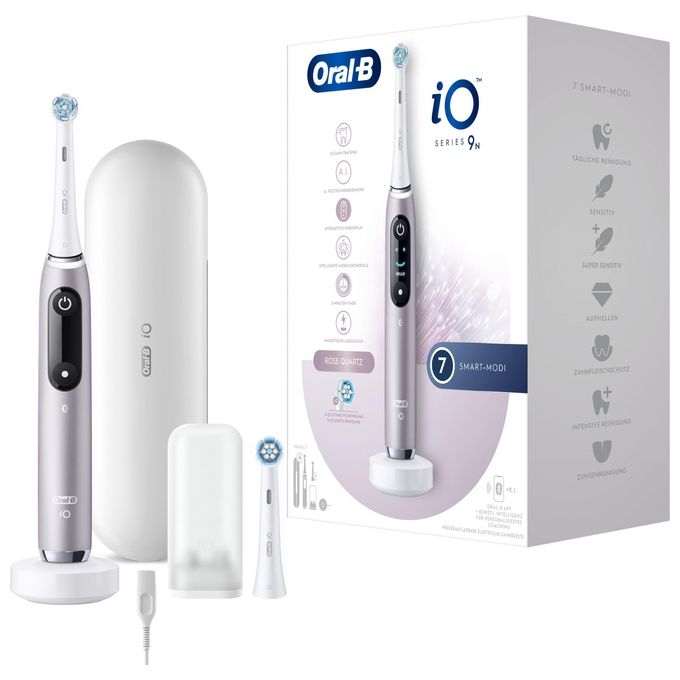 Braun Oral-B iO Spazzolino Elettrico Series 9N Rose Quartz JAS22