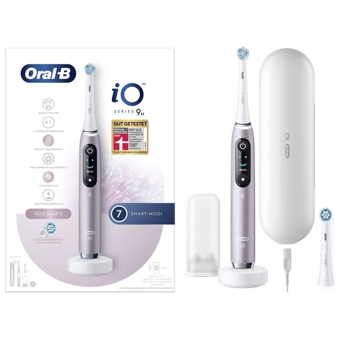 Braun Oral-B iO Spazzolino Elettrico Series 9N Rose Quartz JAS22