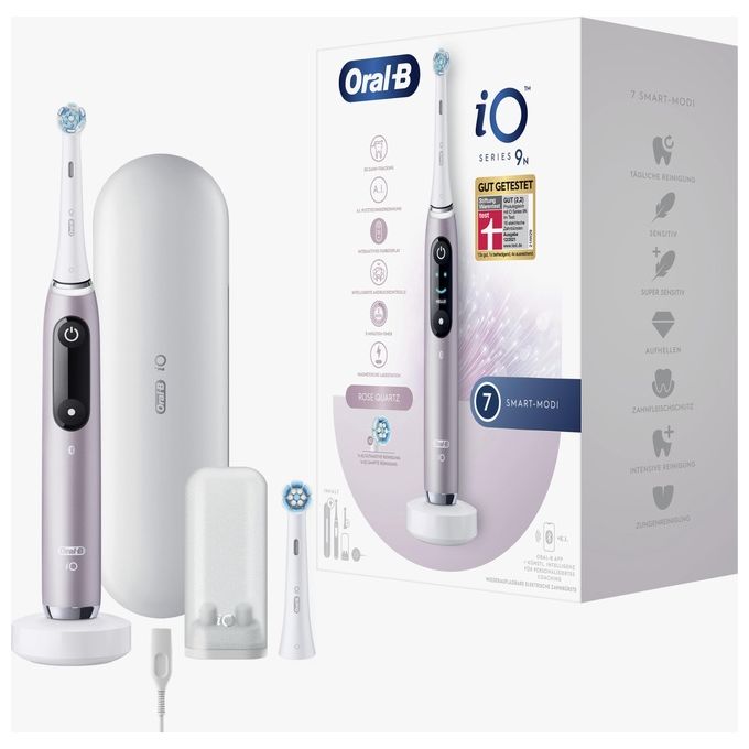 Braun Oral-B iO Spazzolino Elettrico Series 9N Rose Quartz JAS22