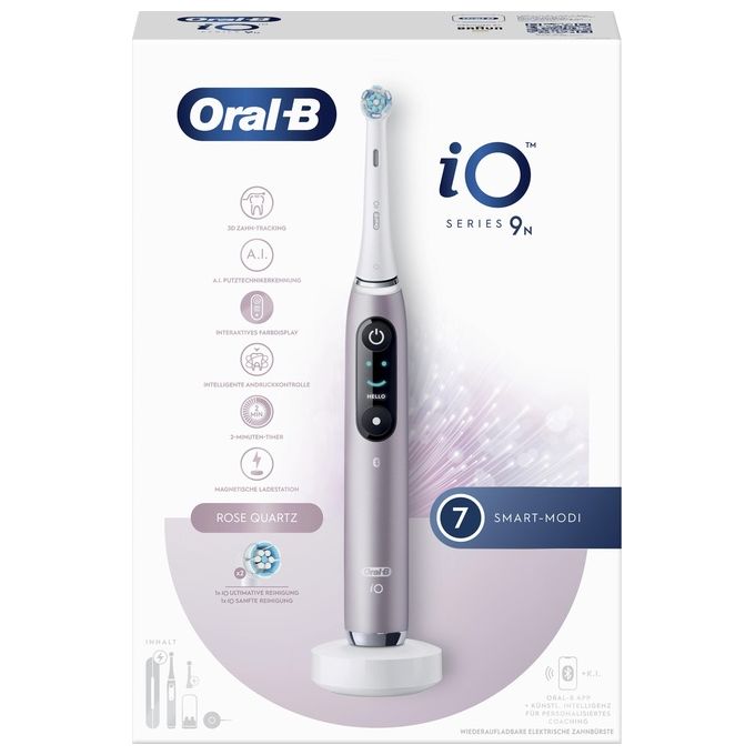 Braun Oral-B iO Spazzolino Elettrico Series 9N Rose Quartz JAS22
