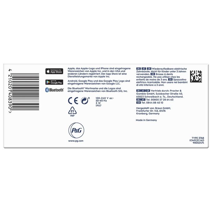 Braun Oral-B iO Spazzolino Elettrico Series 9N Rose Quartz JAS22