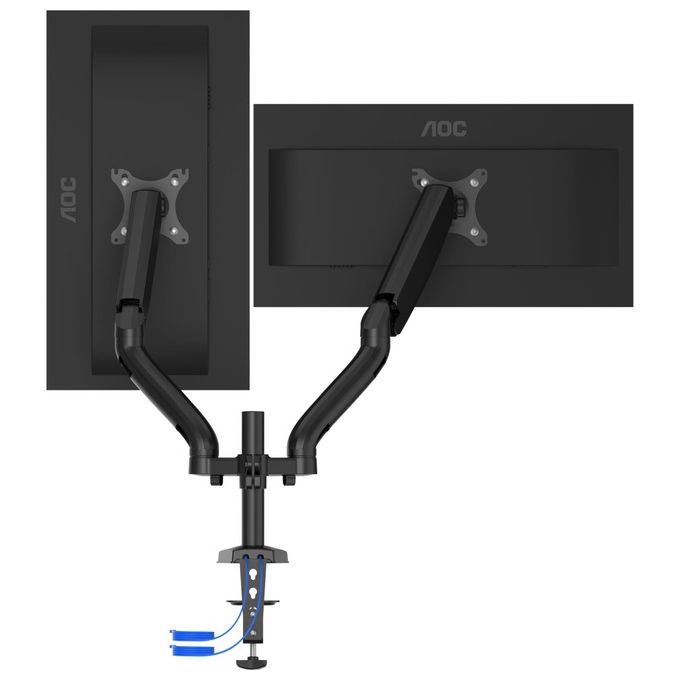 Aoc AD110DX Supporto da Tavolo per Tv a Schermo Piatto 32'' Nero