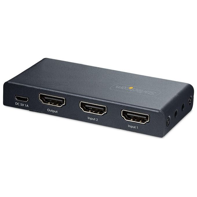 Startech.com Switch Hdmi 8K a 2 Porte 8k60hz Switcher Automatico Hdmi 21