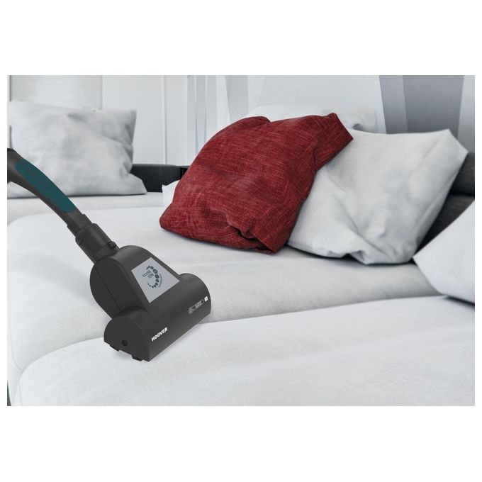 Hoover  DVE02BL 011 Diva Scopa Elettrica con Filo senza Sacco Tecnologia Cyclean Potenza 750 W Race Red