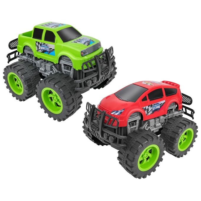 Globo Auto Modello Wtoy Fuoristrada Big Foot con Frizione
