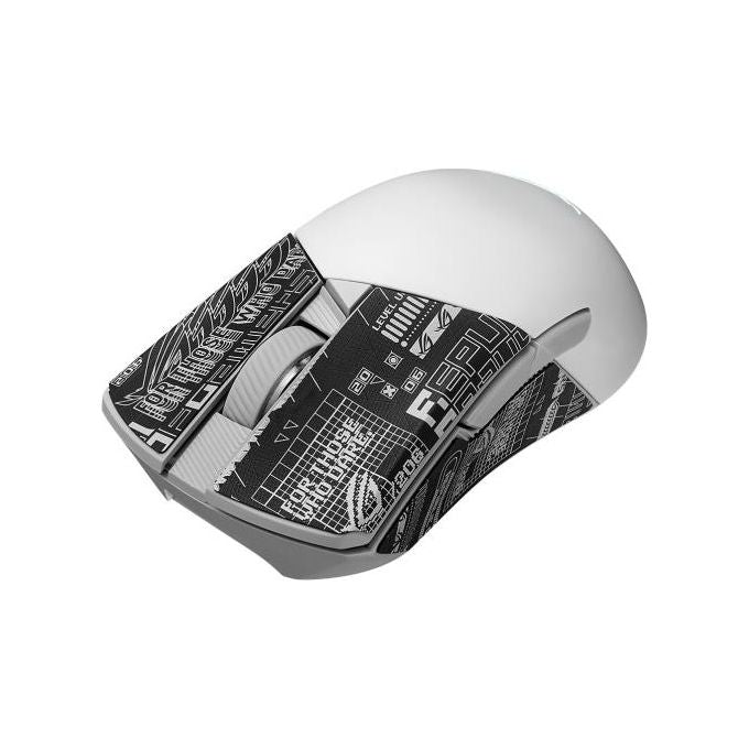 ASUS ROG Gladius III Wireless Aimpoint White Mouse Mano destra RF Wireless  Bluetooth  USB Type-A Ottico 36000 DPI
