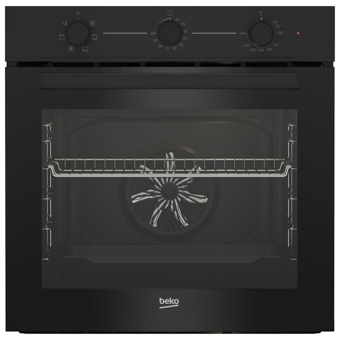 BEKO BBIE11100B Multi6 Forno Elettrico Multifunzione Capacita' 72 Litri Classe Energetica a 6 programmi HidroClean Booster 59.4 m Nero