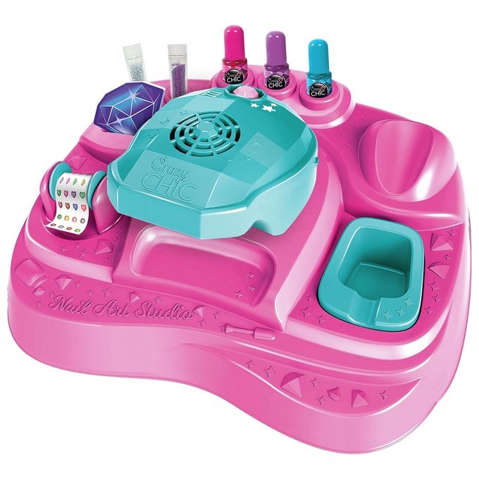 Clementoni Trucchi Giocattolo Crazy Chic Nail Art Studio