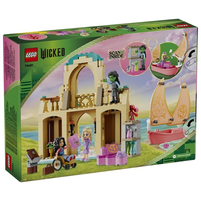 LEGO Wicked Glinda Elphaba e Nessarose all'Universita' di Shiz