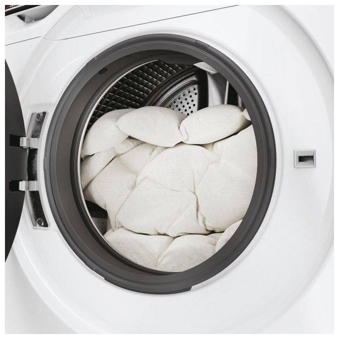 Hoover H-WASH 700 H7W 610MBC-S - Lavatrice a carica frontale 10 kg, 1600 rpm, Classe A, Motore Inverter, Programma Auto Care, (85x60x57 cm), Bianco