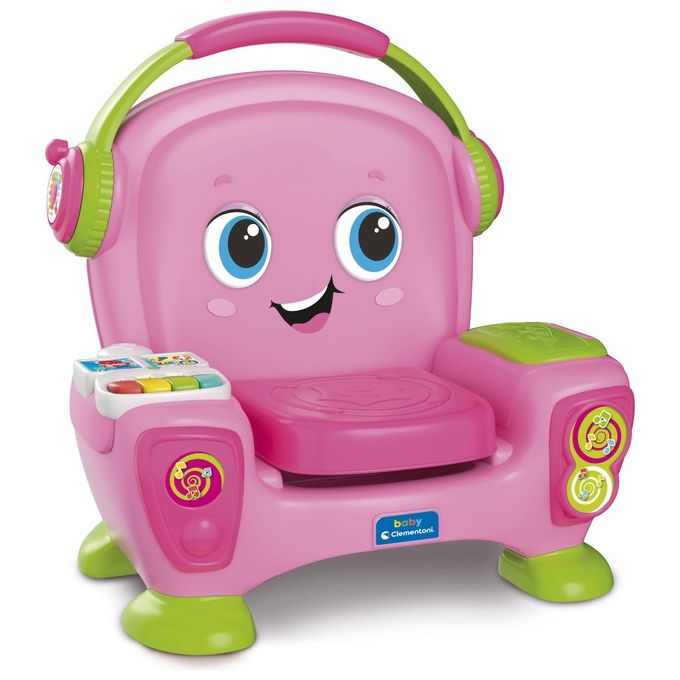 Clementoni Prime Attivita' Baby Poltroncina Suona Canta Girl
