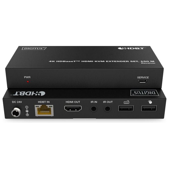 Digitus DS55522 Set Extender 4k Hdbaset Hdmi Kvm 150mt