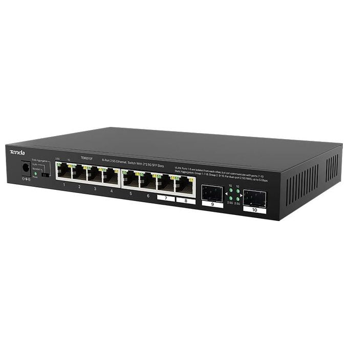 Tenda TEM2010F Switch 8 Porte Ethernet 2.5g