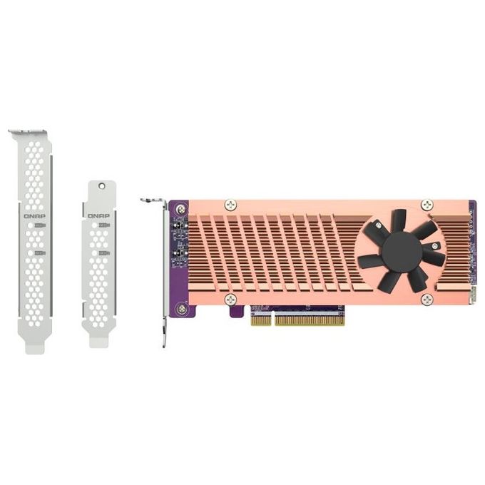 Qnap QM2-2P-384A Scheda di Interfaccia e Adattatore Interno M.2