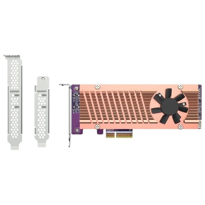Qnap QM2-2P-344A Scheda di Interfaccia e Adattatore Interno M.2