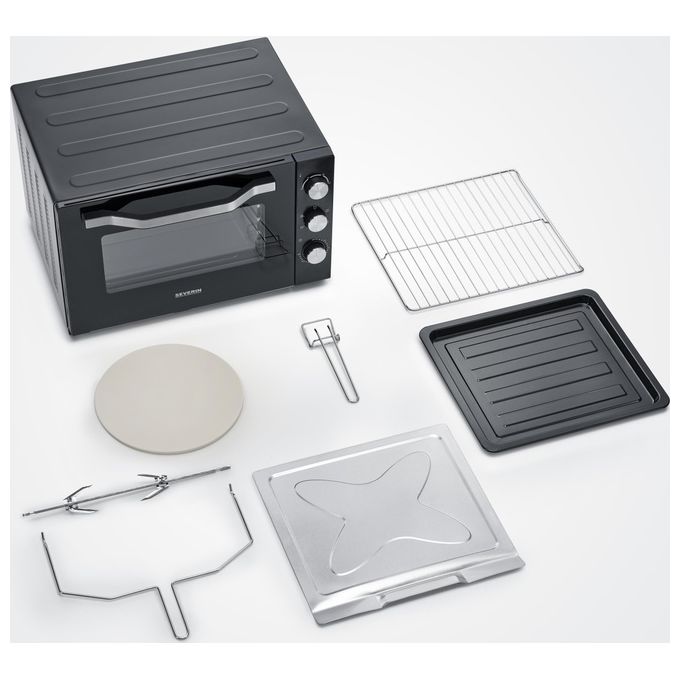 Severin TO 2073 Forno Elettrico Ventilato XXL 60 Litri 2.200W