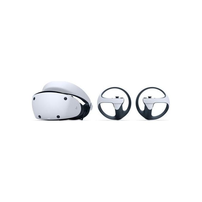 Sony Occhiali VR PlayStation VR2 Immersivi FPV Nero-Bianco