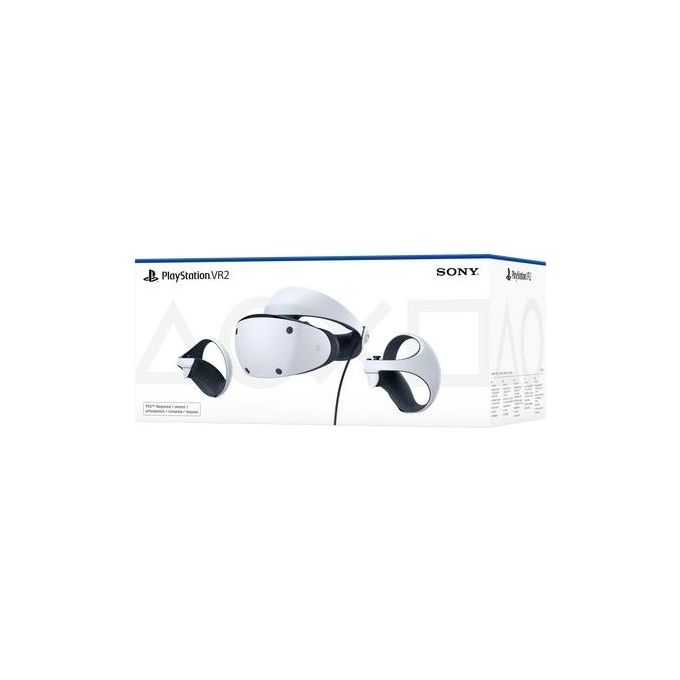Sony Occhiali VR PlayStation VR2 Immersivi FPV Nero-Bianco
