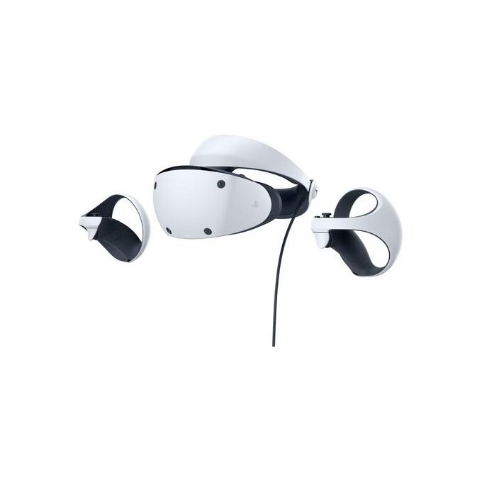 Sony Occhiali VR PlayStation VR2 Immersivi FPV Nero-Bianco