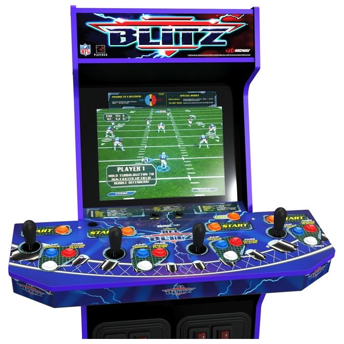 Arcade1up Console Videogioco Blitz con Alzata