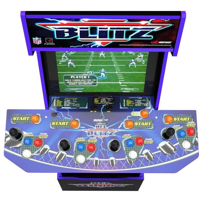 Arcade1up Console Videogioco Blitz con Alzata