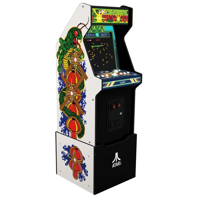 Arcade1up Console Videogioco Atari Legacy Centipede 2023 Cabinato con Alzata