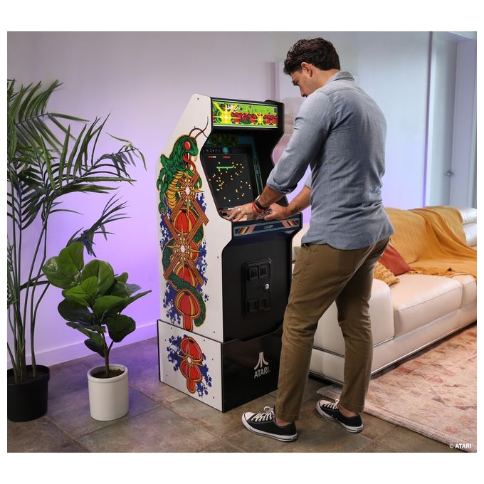 Arcade1up Console Videogioco Atari Legacy Centipede 2023 Cabinato con Alzata