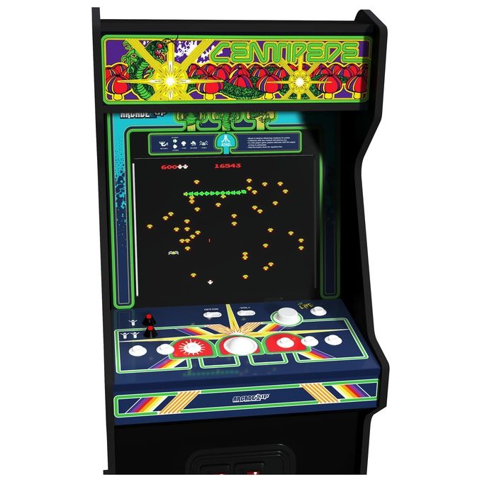 Arcade1up Console Videogioco Atari Legacy Centipede 2023 Cabinato con Alzata