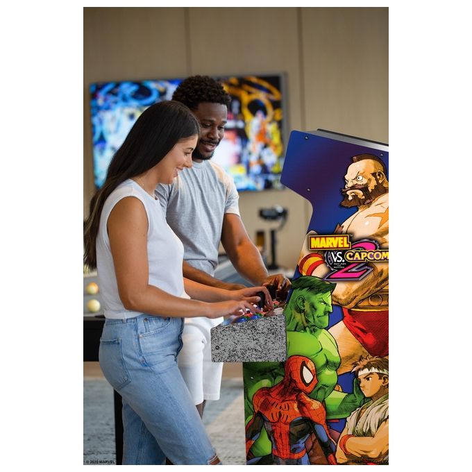 Arcade1up Console Videogioco Marvel VS Capcom 2 con Alzata