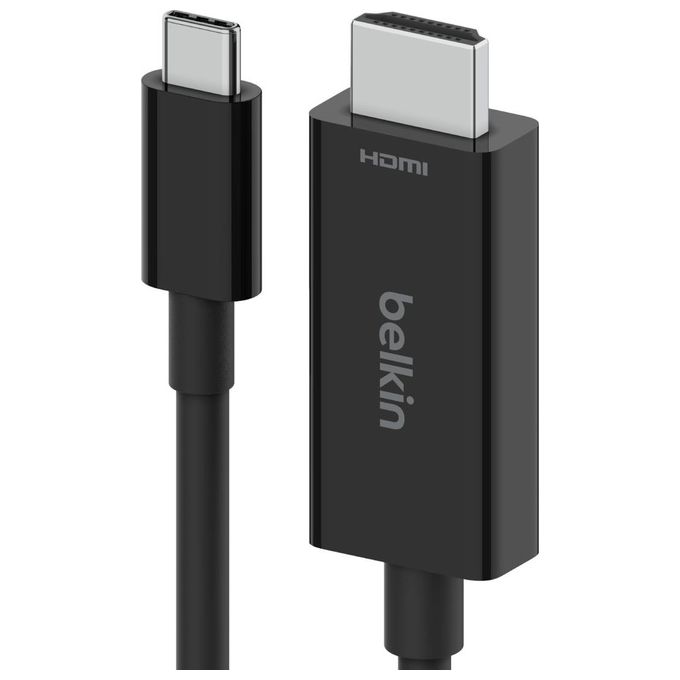 Belkin AVC012bt2MBK Cavo 2mt Usb Tipo-C Hdmi Nero