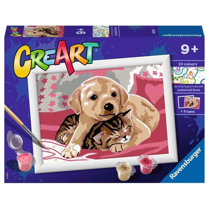 Ravensburger CreArt Serie E Cuccioli sulla Coperta