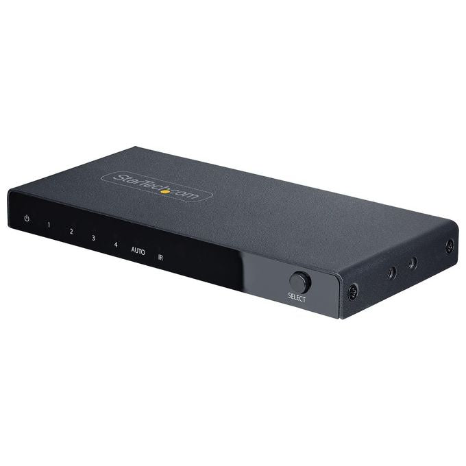 Startech.com Switch Hdmi 8k a 4 Porte Switcher Hdmi 2.1 4k 120hz Hdr10 8k 60hz Uhd Commutatore Hdmi 4 In 1