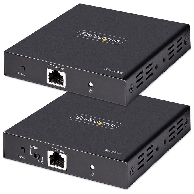 Startech.com Extender Hdmi 4k su Cavo Ethernet Cat5-cat6 Completo di Trasmettitore e Ricevitore