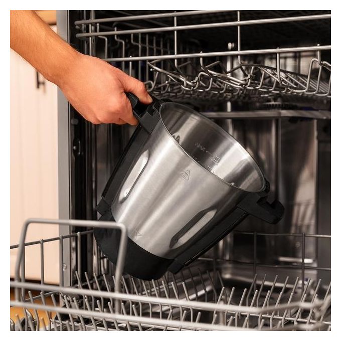 Cecotec Multicooker Mambo Touch con Caraffa Habana Robot da Cucina 1600W 3,3 Litri 37 Funzioni Inox Nero