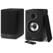 Sharp Bookshelf Speakers Altoparlante 2-Vie Nero con cavo e senza Cavo 60W