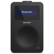 Sharp DR-430(BK) Radio Portatile DAB DAB e FM con RDS Bluetooth 5.0