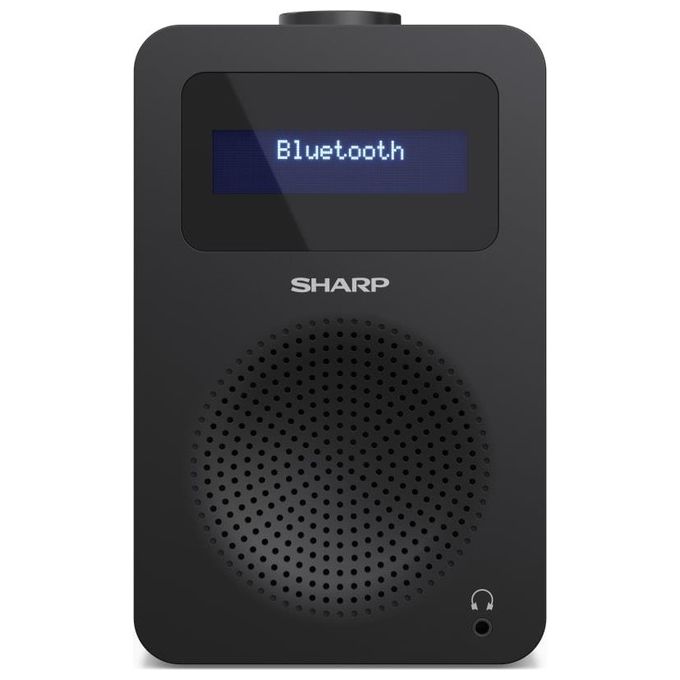 Sharp DR-430(BK) Radio Portatile DAB DAB e FM con RDS Bluetooth 5.0