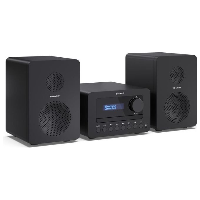 Sharp TOKYO DAB HI-FI Micro System Microsistema Audio per la Casa 40W Nero