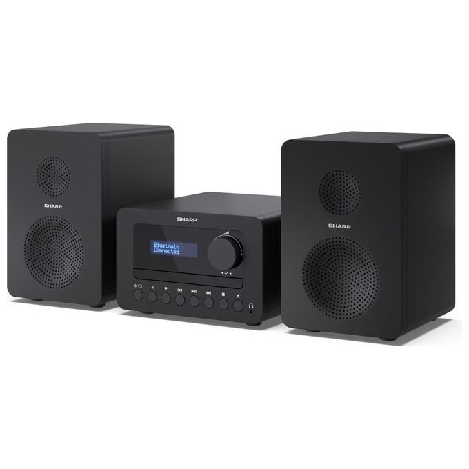 Sharp TOKYO DAB HI-FI Micro System Microsistema Audio per la Casa 40W Nero