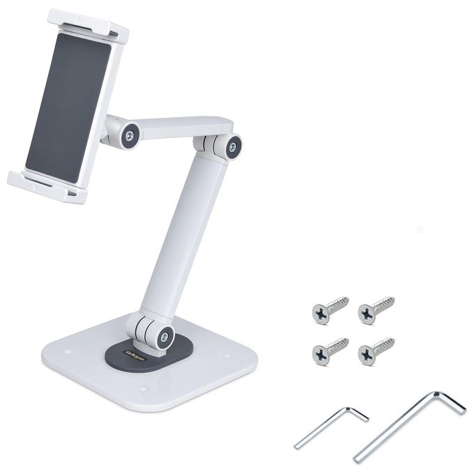 Startech.com Supporto per Tablet da Tavolo Braccio Porta Tablet Regolabile da Scrivania Capacita' 1kg