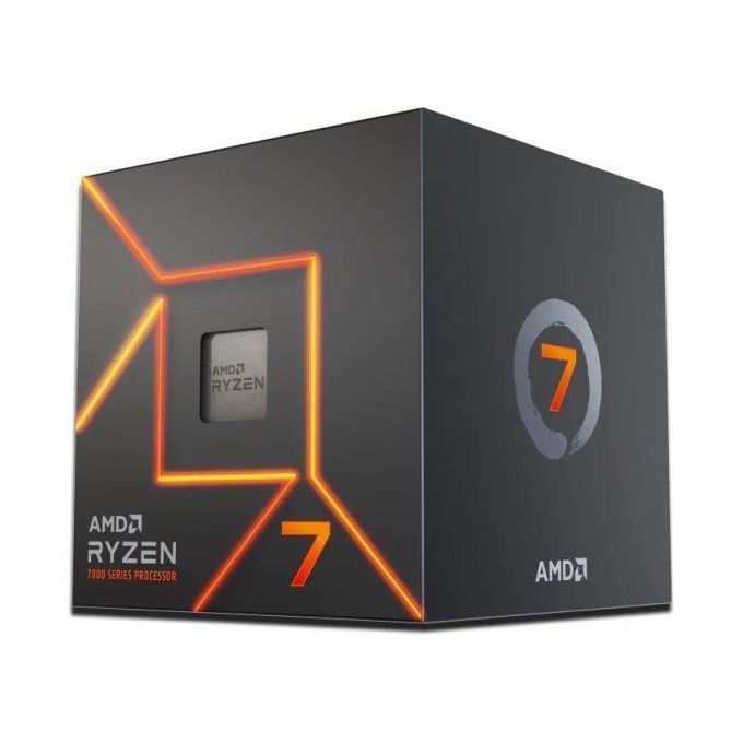 AMD Ryzen 7700 Processore con Ventirad Wraith Prism 8 core - 16 Thread Sfrenati Architettura Zen 4 40MB L3 Cache 65 W TDP Fino a 53 GHz Frequenza Boost Socket AMD 5 DDR5 e PCIe 5.0 - Yeppon
