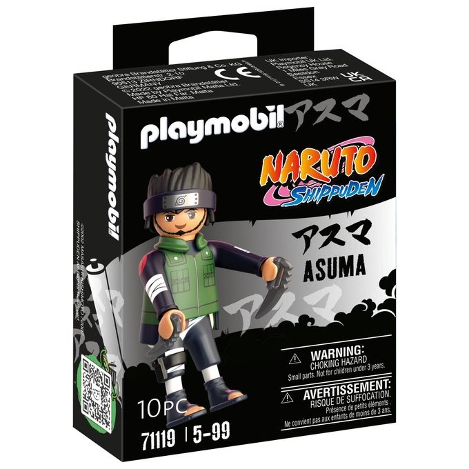 Playmobil Naruto Asuma in Tenuta da Battaglia