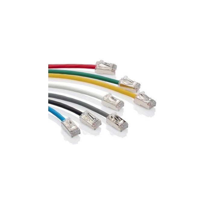 Leviton Patch Cat.6a Giallo 0.91mt