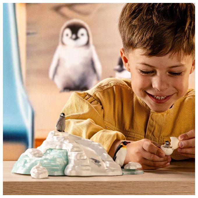 Schleich Wild Life Famiglia di Pinguini