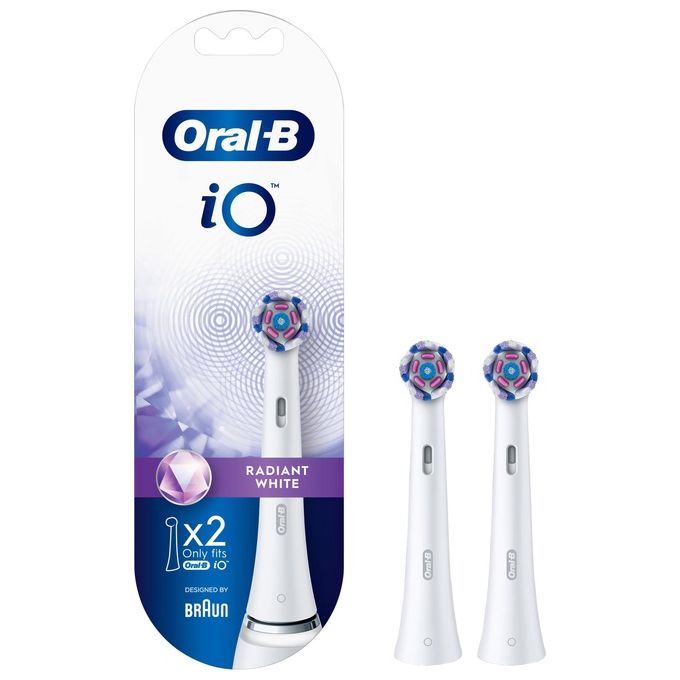 Braun Oral B Ricambio Spazzolino Elettrico Io Series Bianco Radiant White