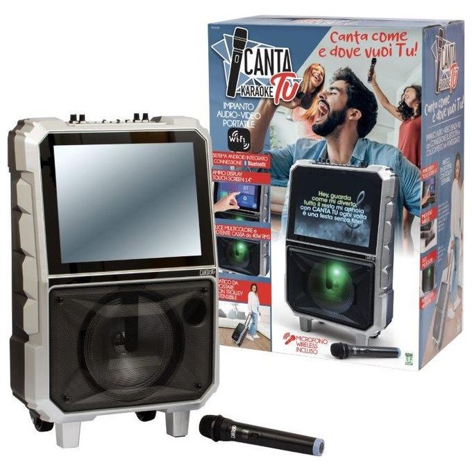 Giochi Preziosi Karaoke Canta Tu Trolley con Microfono Wireless