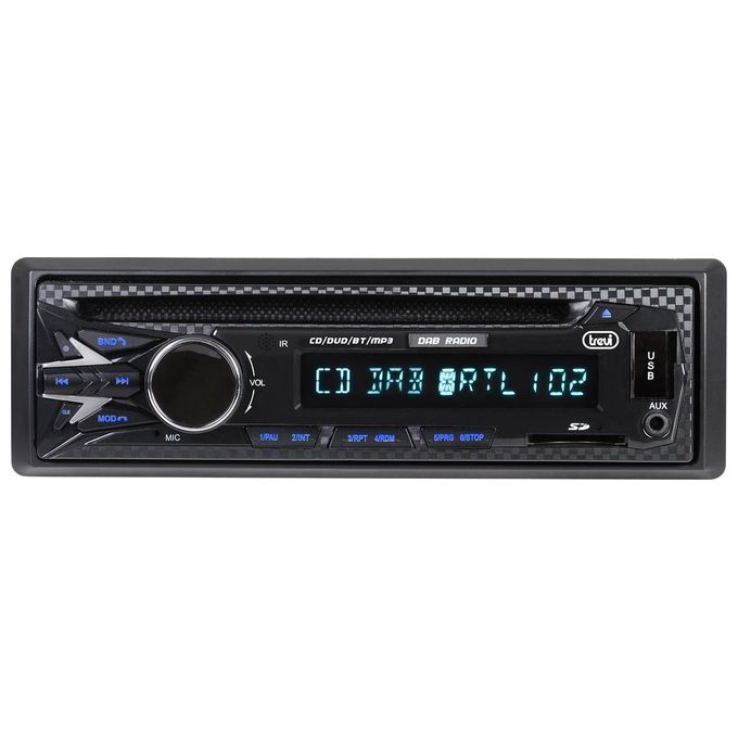 Trevi XCD 5790 Autoradio DAB Nero 180 W Bluetooth
